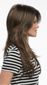 Crown volume with long straight layers | Color: Chocolate Caramel