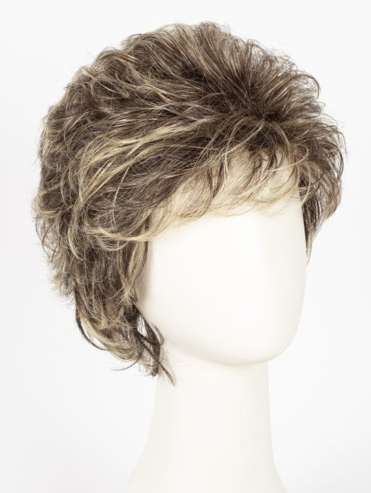 FS10 TOFFEE SYRUP | Light Brown with Natural Gold Blonde Bold Highlights