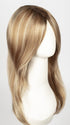 NUTMEG F | Medium Blonde and Honey Brown Base Frosted with Platinum Blonde Highlights