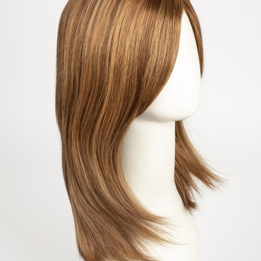 6F27 CARAMEL RIBBON | Brown with Light Red-Gold Blonde Highlights & Tips