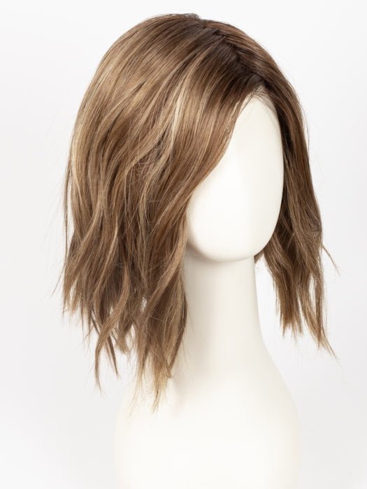 FS26/31S6 SALTED CARAMEL | Medium Natural Red Brown with Medium Red Gold Blonde Bold Highlights, Shaded with Brown