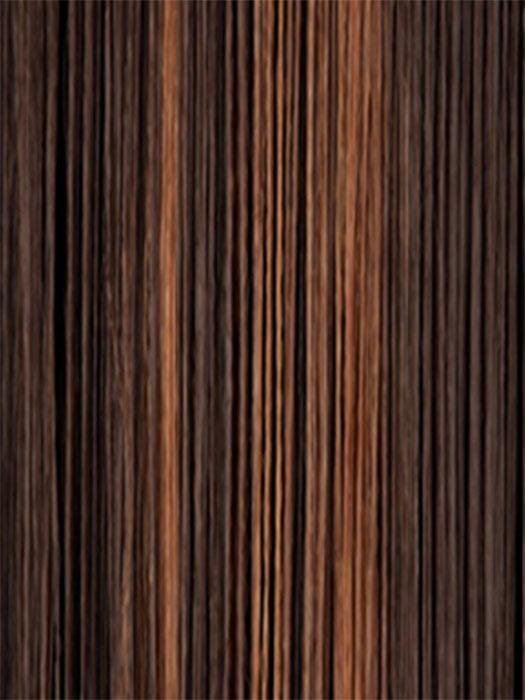 FS4/30 | 80% Medium Dark Brown with 20% Copper Blonde Frost