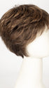 CHOCOLATE-ROOTED | Medium to Dark Brown base with Light Reddish Brown highlights and Dark Roots