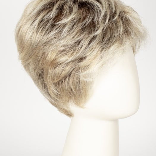 CHAMPAGNE-ROOTED | Light Beige Blonde, Medium Honey Blonde, and Platinum Blonde blend with Dark Roots