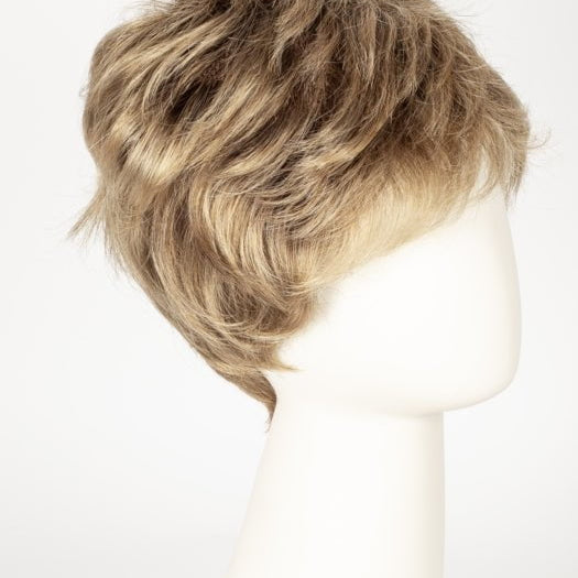 BERNSTEIN-ROOTED | Light Brown base with subtle Light Honey Blonde and Light Butterscotch Blonde highlights and Dark Roots