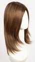 CHOCOLATE ROOTED | Medium to Dark Brown base with Light Reddish Brown highlights and Dark Roots