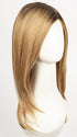 SUGAR COOKIE WITH HAZELNUT | Caramel Honey Blonde with Medium Golden Butterscotch Blonde Highlights, Medium Brown Roots