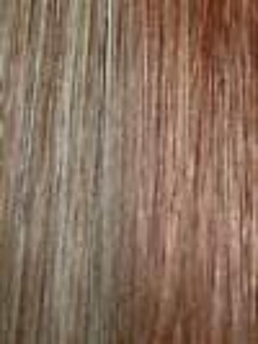 14/27A  Dark Ash Blonde Blended with Light Strawberry Blonde