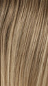 18B/24T Medium Ash Blonde Blended with Golden Blonde, Golden Blonde Tips