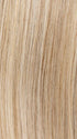 CHAMPAGNE ROOTED 16.25.26 | Medium Blonde and Lightest Golden Blonde with Lightest Ash Blonde Blend and Shaded Roots