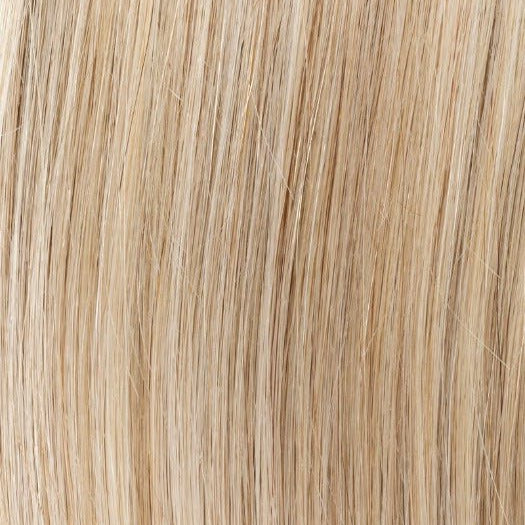 CHAMPAGNE ROOTED 16.25.26 | Medium Blonde and Lightest Golden Blonde with Lightest Ash Blonde Blend and Shaded Roots