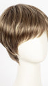 BERNSTEIN ROOTED | Light Brown Base with Subtle Light Honey Blonde and Light Butterscotch Blonde Highlights and Dark Roots