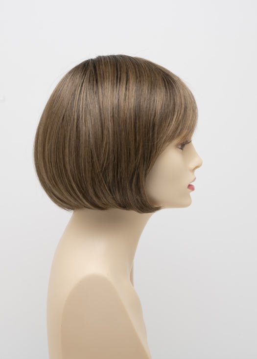 TOASTED SESAME | Medium Brown roots with overall Warm Cinnamon base and Golden Blonde highlights