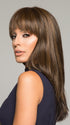 Wig With Bangs by ENVY Wigs in MEDIUM BROWN
