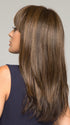 TARYN by ENVY in MEDIUM BROWN | Medium Brown with natural highlights (This piece has been styled and straightened)