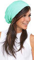 THE SOFTIED BOHO BEANIE SOLID by Jon Renau in CARIBBEAN