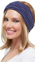 THE SOFTIED BOHO BEANIE SOLID by Jon Renau in NAVY PPC MAIN IMAGE FB MAIN IMAGE