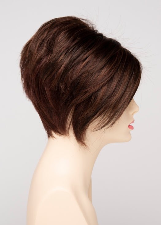 CINNAMON-RAISIN | Medium Brown with Auburn and Cinnamon highlights
