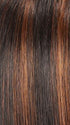 FS4/33/30A MIDNIGHT COCOA | Dark Brown, Medium Red, Medium Natural Red Blonde/Brown Blend with Medium Natural Red Blonde/Brown Blend Bold Highlights