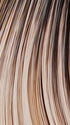 EL14/1001/R8 SUN & SAND LIGHTED | Face-framing highlights transition into a warm blonde artfully blended with platinum silver blonde, shaded with dark roots 