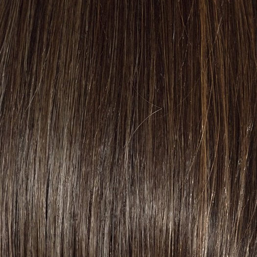 DARK BROWN HL | A Blend of Dark Brown, Strawberry Light Auburn and Soft Chunky Medium and Dark Blonde Highlights