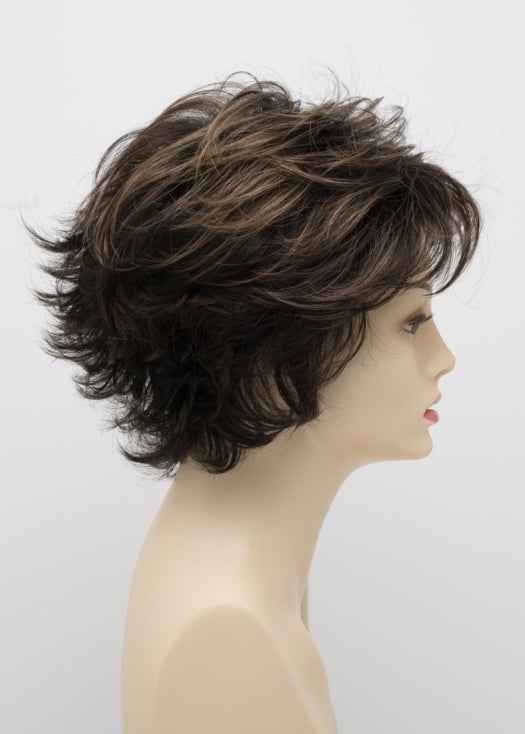 AMARETTO CREAM | Dark Brown roots with overall Medium Brown base with Honey Blonde highlights