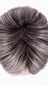 STONEGREY ROOTED 58.51.56 | Grey with Black/Dark Brown and Lightest Blonde Blend with Shaded Roots