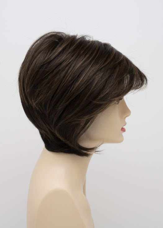 AMARETTO CREAM | Dark Brown roots with overall Medium Brown base with Honey Blonde highlights