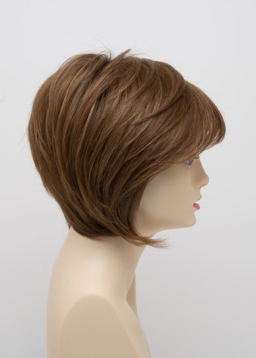 CREAMED COFFEE | Medium Brown roots and base with Cinnamon and Golden Blonde highlights