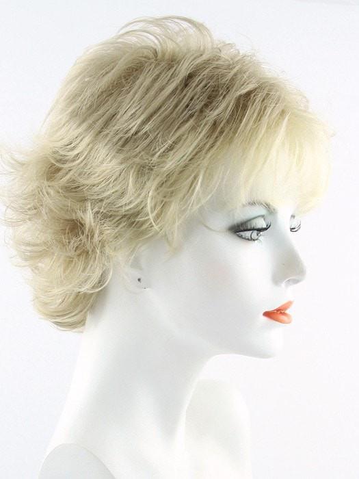 16GR Dark Ash Blonde with Dark Ash Blonde and Bleach Blonde Front