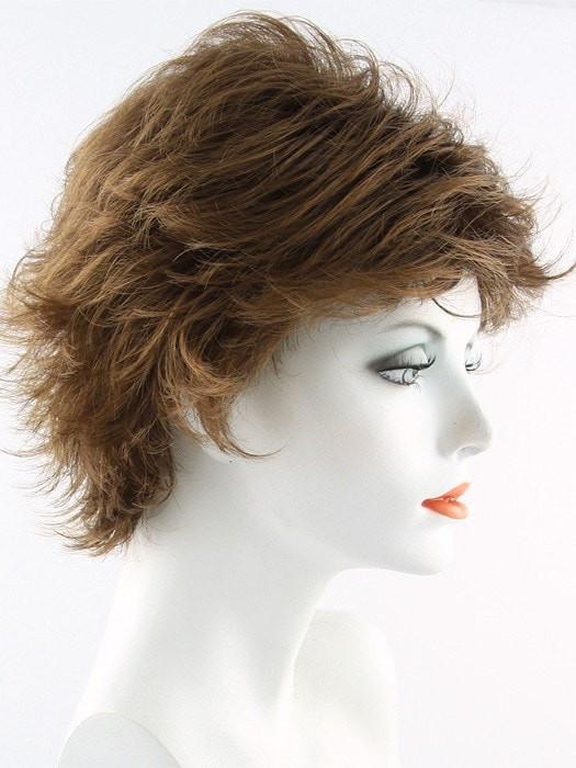 33B/27T Dark Auburn Blended with Strawberry Blonde, Strawberry Blonde Tips