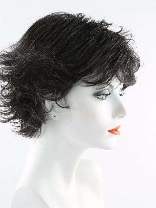 34 Dark Brown Blended with 5% Grey