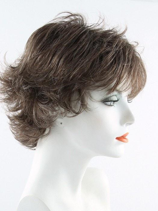 37 Medium Brown Blended with 40% Grey