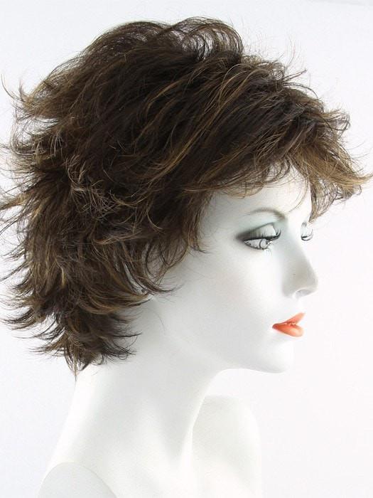 PINE-CONE | Medium Brown with Golden Copper Highlights