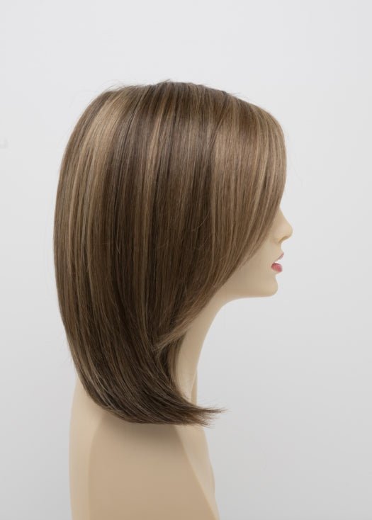 TOASTED SESAME | Medium Brown roots with overall Warm Cinnamon base and Golden Blonde highlights