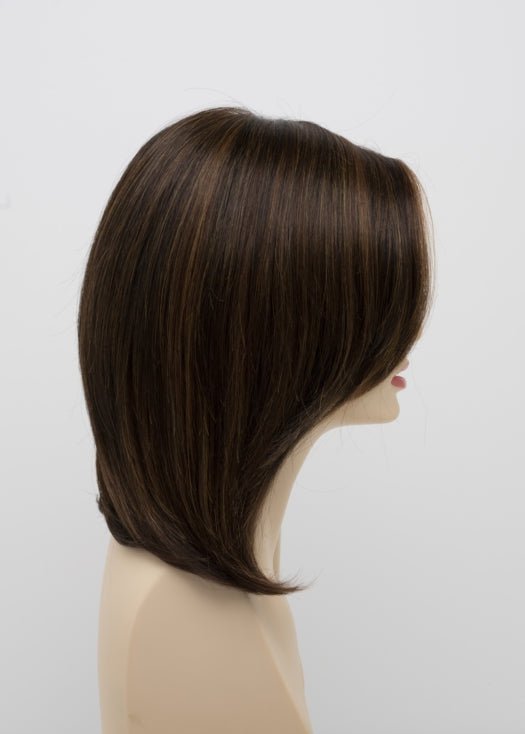 CHOCOLATE CARAMEL | Medium Brown with Soft Red and Blonde highlights