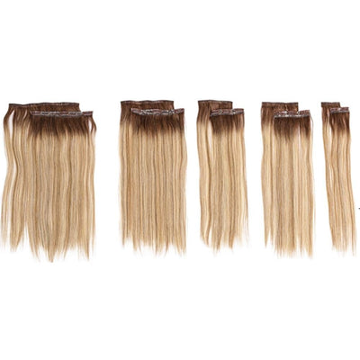 16 INCH 10-PC FINELINE HUMAN HAIR EXTENSION KIT - TWC- The Wig Company