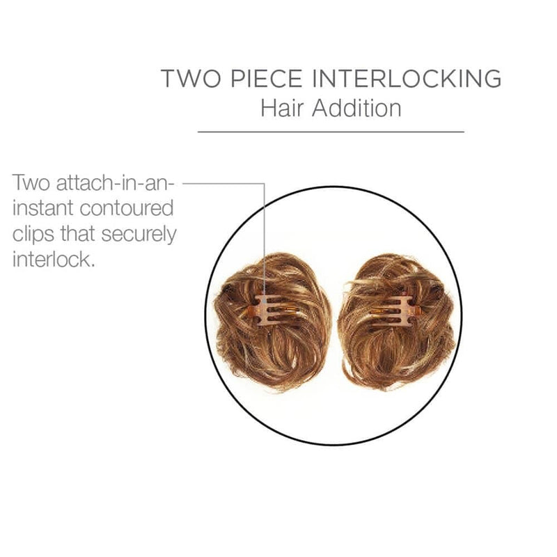 APERTIF SYNTHETIC HAIR BUN WITH INTERLOCKING CLIPS - TWC- The Wig Company