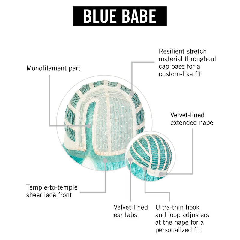 BLUE BABE - TWC- The Wig Company