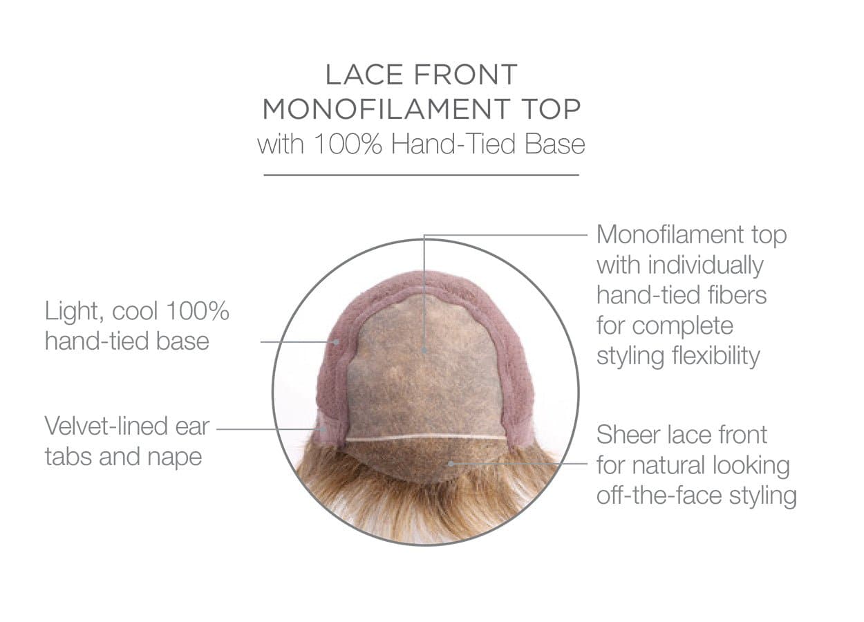 BRAVO MONO LACE FRONT WIG - TWC- The Wig Company