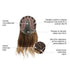 CENTER OF ATTENTION MONO LACE FRONT WIG - TWC- The Wig Company