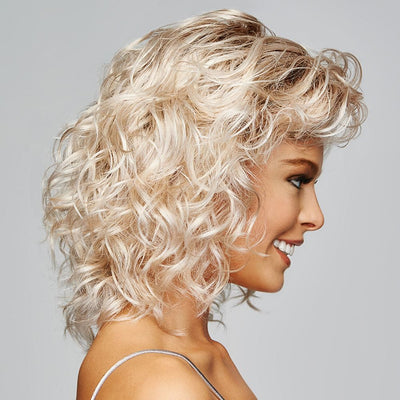 CURL UP MONO LACE FRONT WIG - TWC- The Wig Company