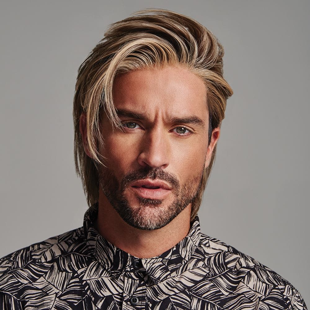 DARING MONO LACE FRONT MEN&#x27;S WIG - TWC- The Wig Company