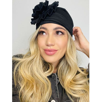 DESIGNER RIBBED TURBAN - TWC- The Wig Company