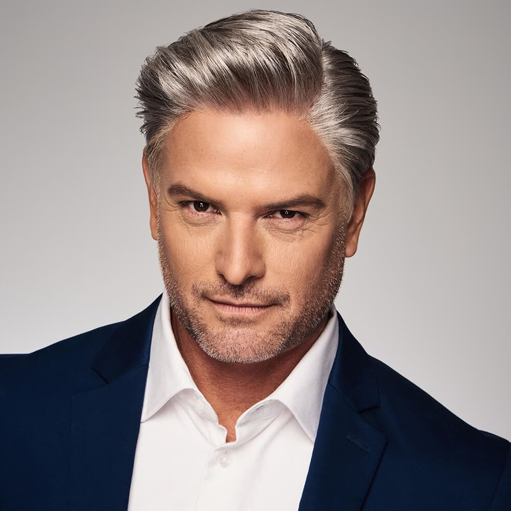 DISTINGUISHED MONO LACE FRONT MEN'S WIG - TWC- The Wig Company