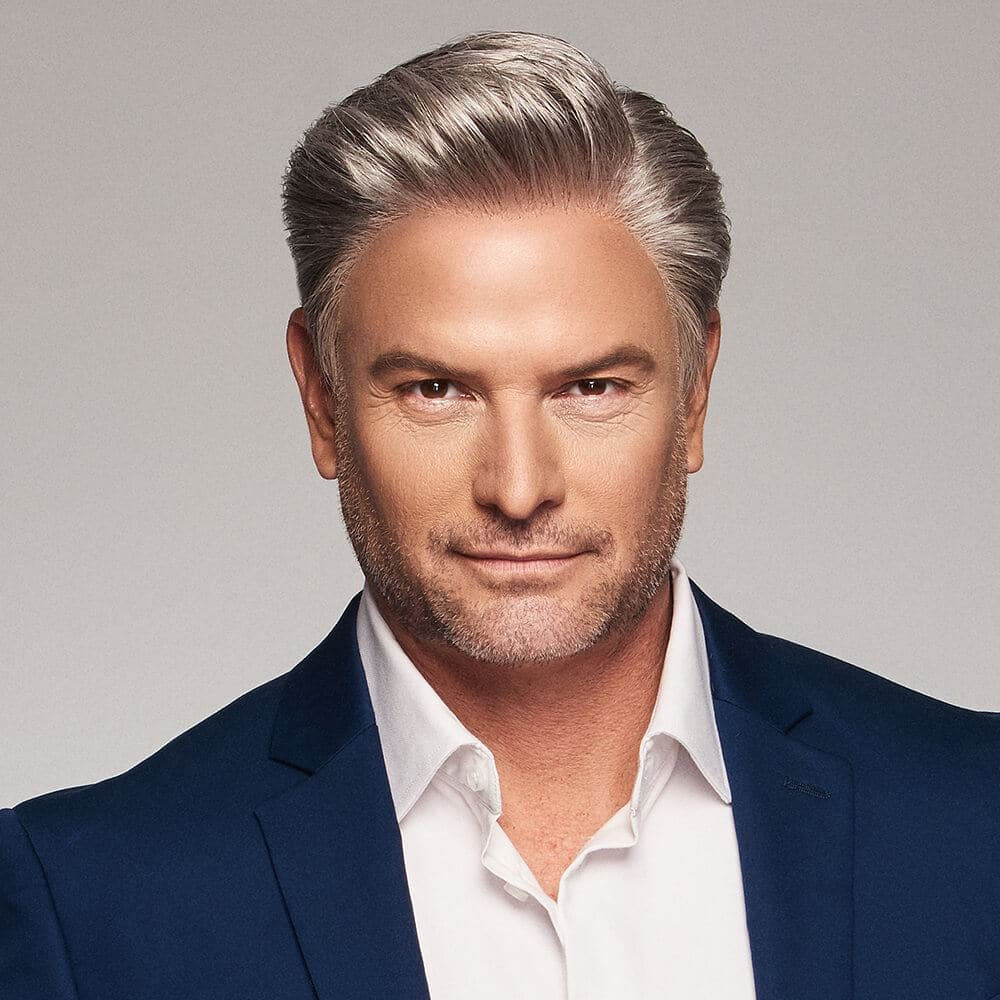 DISTINGUISHED MONO LACE FRONT MEN'S WIG - TWC- The Wig Company