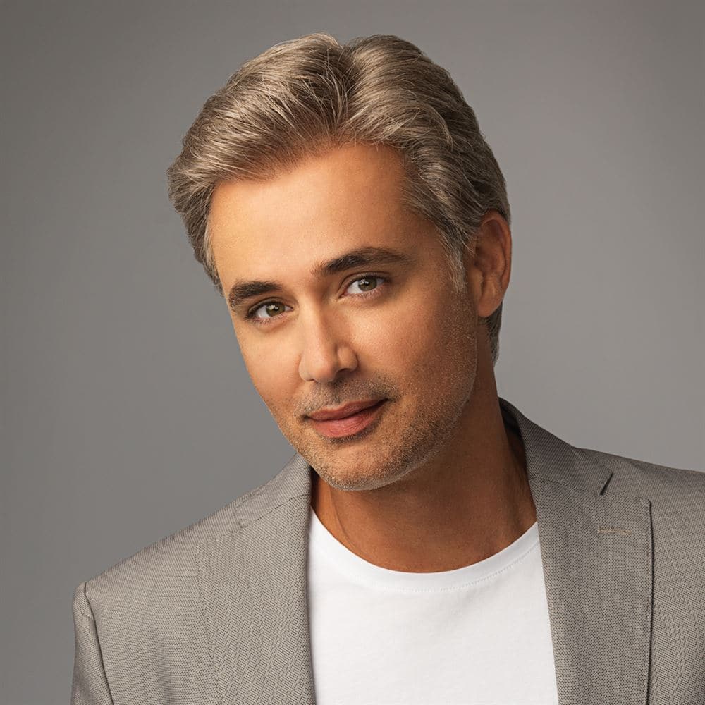 SOPHISTICATION MONO LACE FRONT MEN&#x27;S WIG - TWC- The Wig Company