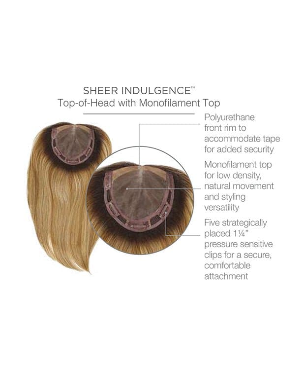 STYLE FORWARD 16 INCH TOPPER - TWC- The Wig Company