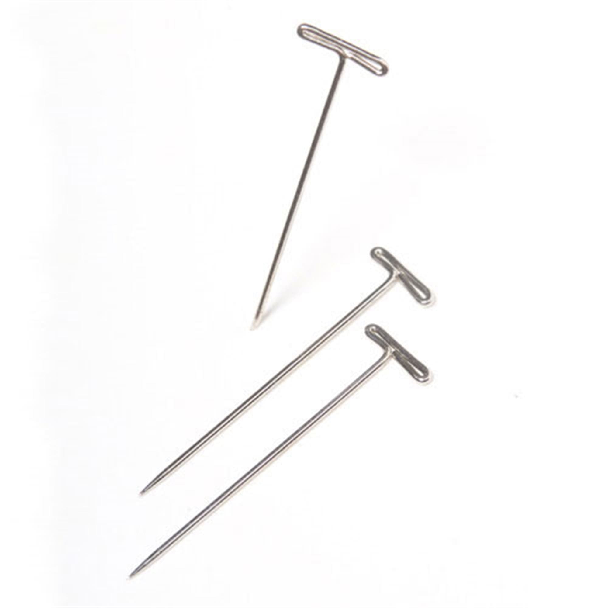 Wig T Pins for Wigs and Hairpieces – 2 Inches Long
